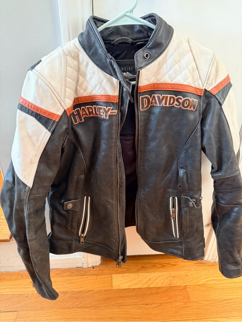 Harley-Davidson Women’s Triple Vent Miss Enthusiast IILeather Motorcycle Jacket